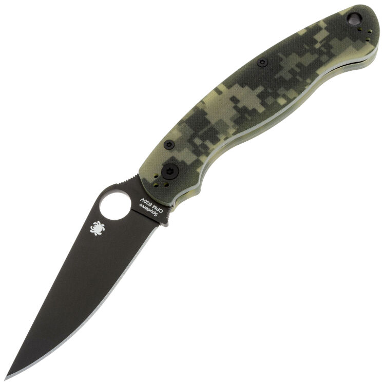 Нож Spyderco Military 2 DLC сталь S30V рукоять Digital Camo G10 (C36GPCMOBK2)