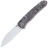 Нож QSP Otter сталь S35VN рукоять Aluminium Foil CF (QS140-A1)