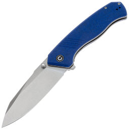 Нож CIVIVI Placoid satin сталь 14C28N рукоять Blue Shredded G10 (C23079-2)
