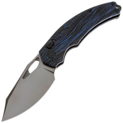 Нож Kunwu X-Padre DLC сталь Elmax рукоять Black/Blue G-mascus