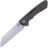 Нож We Knife Mini Buster сталь CPM-20CV рукоять Tiger Stripe Flammed Ti (2003C)