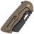 Нож Kansept Leviathan blackwash сталь S35VN рукоять Bronze Titanium