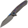 Нож Remette Kestrel DLC сталь S35VN рукоять Black Titanium/Timascus (RTPO-E)