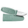 Нож Mora Eldris LightDuty сталь 12С27 рукоять Mint Green TPE (13855)