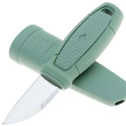Нож Mora Eldris LightDuty сталь 12С27 рукоять Mint Green TPE (13855)