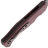 Нож Fox Eastwood Tiger Idroglider сталь S90V рукоять Burgundy Micarta (FX-524 MB)