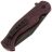 Нож Fox Eastwood Tiger Idroglider сталь S90V рукоять Burgundy Micarta (FX-524 MB)