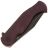 Нож Fox Eastwood Tiger Idroglider сталь S90V рукоять Burgundy Micarta (FX-524 MB)