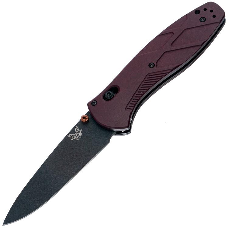 Нож Benchmade Barrage cobalt сталь S30V рукоять Redstone Richlite (581BK-04)