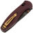Нож Benchmade Barrage cobalt сталь S30V рукоять Redstone Richlite (581BK-04)
