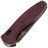 Нож Benchmade Barrage cobalt сталь S30V рукоять Redstone Richlite (581BK-04)