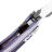 Нож TuoTown Xenos-2 bead blast сталь Tmax рукоять Purple Crystal Ti