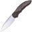 Нож WE Knife Makani rubbed satin сталь CPM-20CV рукоять Black Ti/Copper foil CF (WE21048B-1)