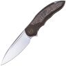 Нож WE Knife Makani rubbed satin сталь CPM-20CV рукоять Black Ti/Copper foil CF (WE21048B-1)