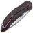 Нож WE Knife Makani rubbed satin сталь CPM-20CV рукоять Black Ti/Copper foil CF (WE21048B-1)