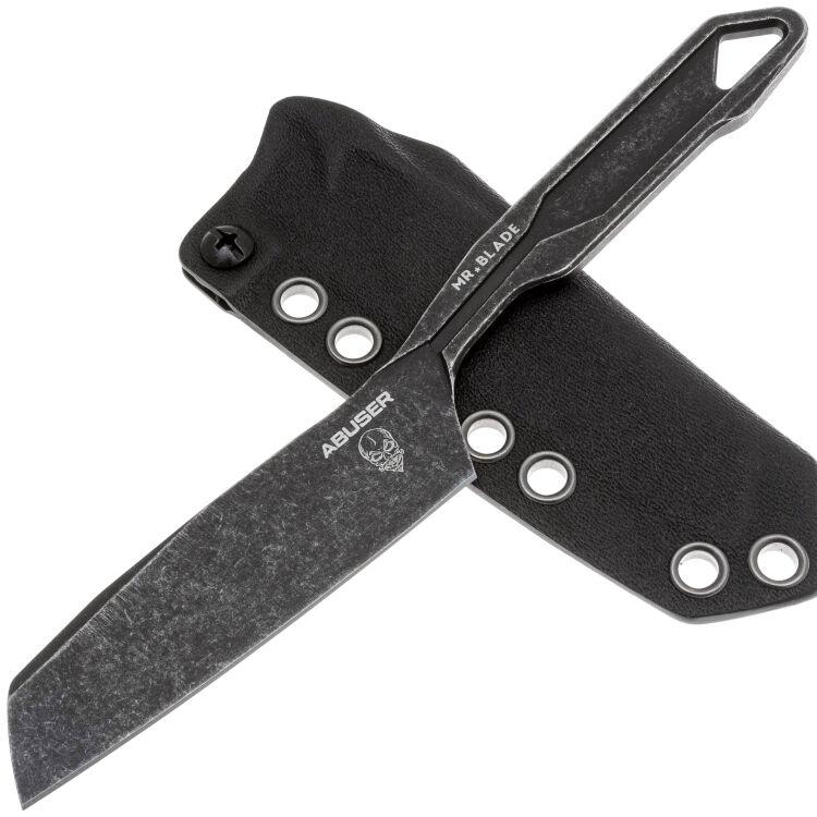 Нож Mr.Blade Abuser Mini LE blackwash сталь AUS-8