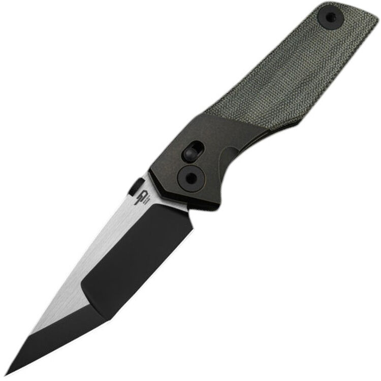 Нож Bestech Cetus PVD/satin сталь M390 рукоять Bronze Ti/Micarta (BT2304A)