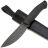 Нож UralEDC КрейсерЪ blackwash сталь PGK рукоять Carbon Fiber