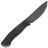 Нож UralEDC КрейсерЪ blackwash сталь PGK рукоять Carbon Fiber