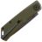Нож Real Steel Luna Lite blackwash сталь D2 рукоять OD Green G10 (7039)