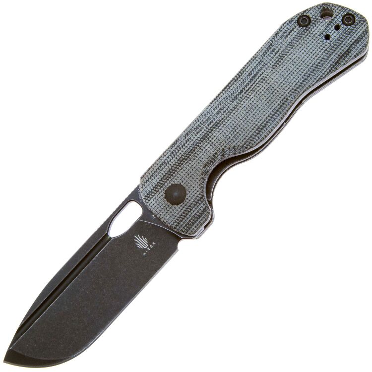 Нож Kizer Bugai black сталь 3V рукоять Micarta