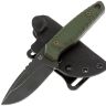 Нож FOX KS Top Shield stonewash сталь Niolox рукоять OD Green G10 (FX-627 G10OD)