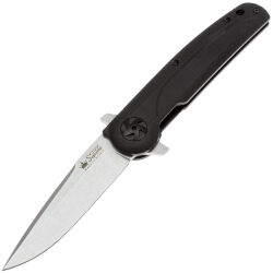 Нож Kizlyar Supreme Biker-X сталь Elmax Stonewash рукоять Black G10