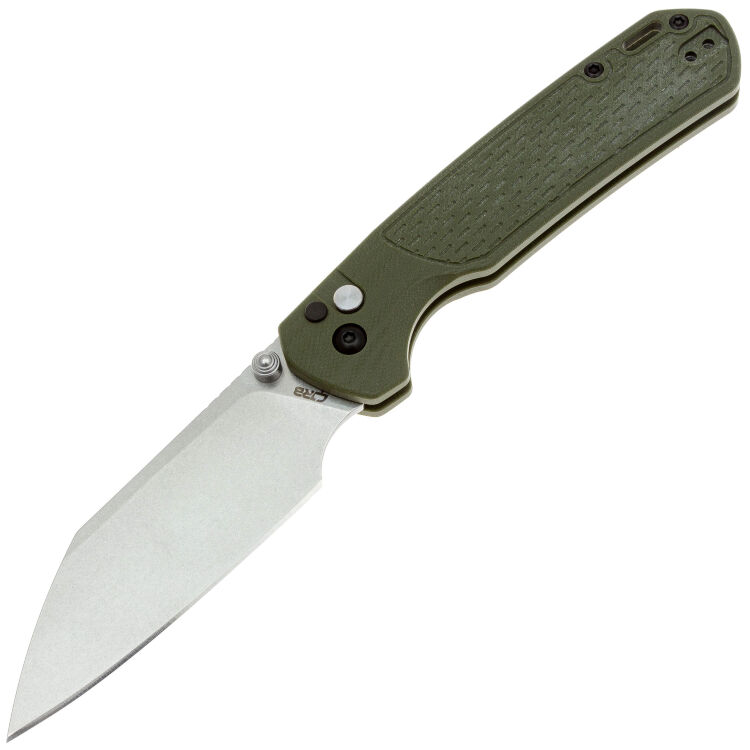 Нож CJRB Pyrite Light Stonewash сталь AR-RPM9 рукоять Green G10 (J1945L-GN)