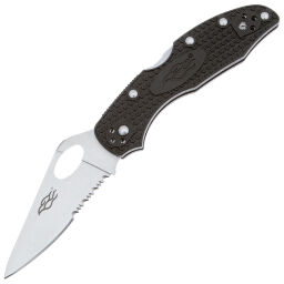 Нож Firebird by Ganzo F759MS-BK Serrated cталь 440C рукоять Black GFN