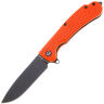 Нож Daggerr Wocket DL blackwash сталь 8Cr14MoV рукоять Orange FRN