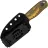 Нож Kizer Drop Bear Fix blackwash Halloween Edition сталь 14C28N рукоять Ultem