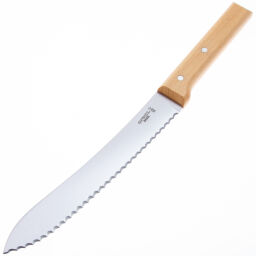 Нож кухонный Opinel №116 Parallele для хлеба сталь 12C27 рукоять бук (001816)