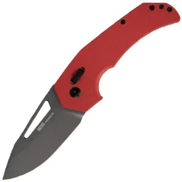 Нож SOG Prohen XR PVD сталь Cryo D2 рукоять Red G10 (12-25-02-57)