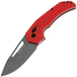 Нож SOG Prohen XR PVD сталь Cryo D2 рукоять Red G10 (12-25-02-57)