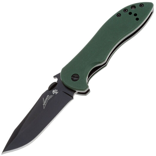 Нож Kershaw/Emerson CQC-5K сталь 8Cr14MoV рукоять Green G10 (6074OLBLK) — 