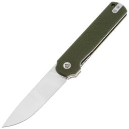 Нож QSP Lark satin сталь 14C28N рукоять Green G10 (QS144-C)