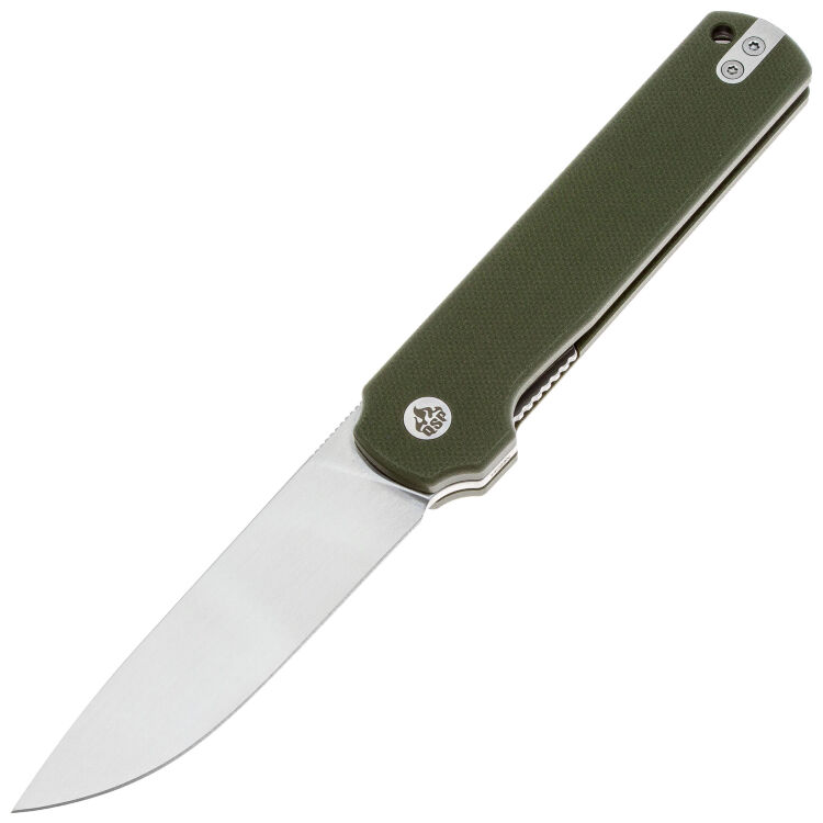 Нож QSP Lark satin сталь 14C28N рукоять Green G10 (QS144-C)