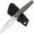 Нож Tenable Parr stonewash сталь 14C28N рукоять Green Micarta
