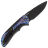 Нож WE Knife Equivik blackwash сталь CPM-20CV рукоять Black Ti/Flamed Ti (WE23020-2)