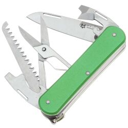 Нож FOX Vulpis Multipurpose-5 сталь N690 рукоять OD Green Aluminium (FX-VP130-SF5 OD)