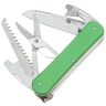 Нож FOX Vulpis Multipurpose-5 сталь N690 рукоять OD Green Aluminium (FX-VP130-SF5 OD)