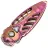Нож Rike Knife Mini Cicada сталь Damasteel рукоять Pink Ti
