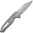 Нож Sencut Selkyris satin сталь D2 рукоять Gray Aluminum (S25068-2)