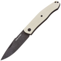 Нож Real Steel Serenity Slipjoint blackwash сталь N690 рукоять Ivory G10 (7681I)