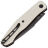 Нож Real Steel Serenity Slipjoint blackwash сталь N690 рукоять Ivory G10 (7681I)