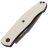 Нож Real Steel Serenity Slipjoint blackwash сталь N690 рукоять Ivory G10 (7681I)