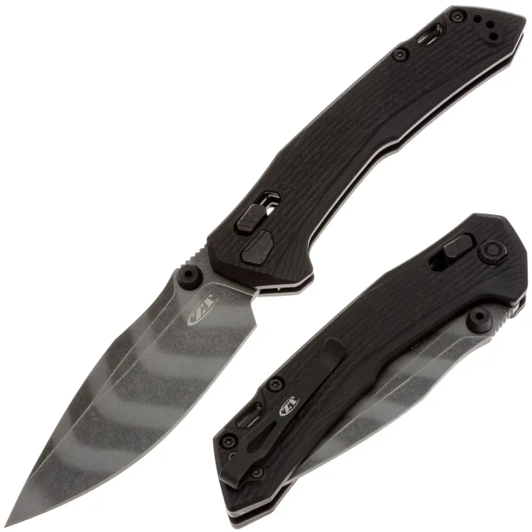 Нож ZT 0203 tiger stripe сталь CPM-M4 рукоять Black G10