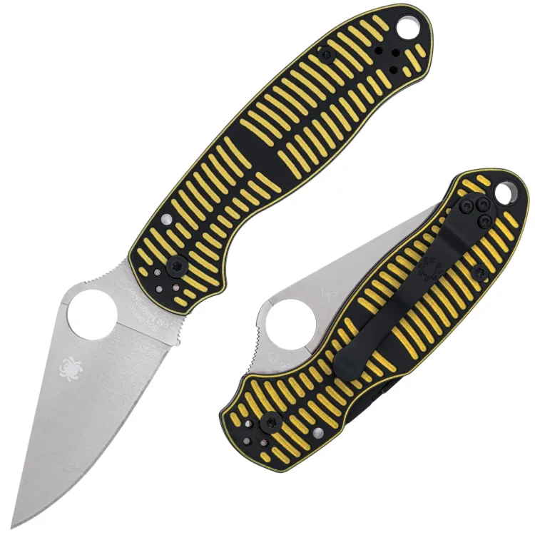 Нож Spyderco Para 3 Salt сталь MagnaCut рукоять Black/Yellow G10 (C223GBKYLMCP)