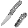 Нож CIVIVI Vision FG Rock-Grind satin сталь Nitro-V рукоять Polished Clear Lexan (C22036-8)