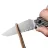 Нож CIVIVI Vision FG Rock-Grind satin сталь Nitro-V рукоять Polished Clear Lexan (C22036-8)